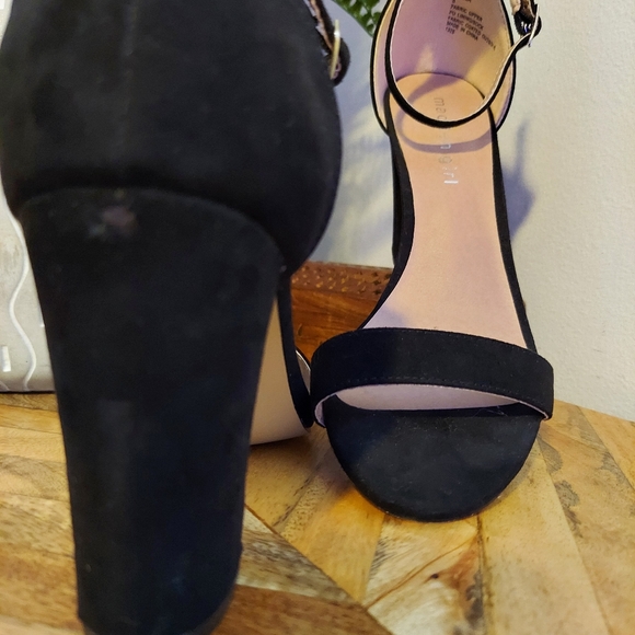 Madden girl black block heel sandals - Picture 2 of 7